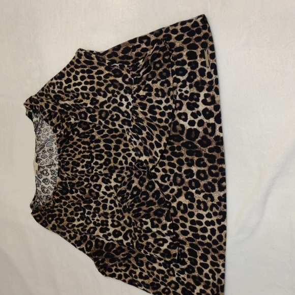 Michael Kors. Leopard Print Women's Skirt - Picture 8 of 11